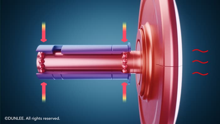 Traditional Ball Bearing – Lower cooling capacity